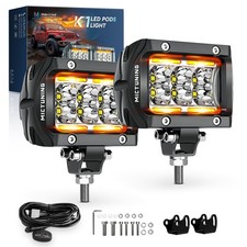 Mictuning 4 Inch Led Pods Work Light Bar Spot Beam Driving Offoad Suv Atv Truck Mictuning 4 Inch Led Pods Work Light Bar Spot Beam Driving Offoad Suv Atv Truck