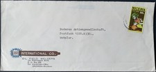 Nigeria - used airmail cover to Wetzlar Germany Buderus
