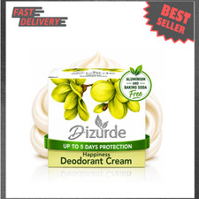 Natural Deodorant Cream Antiperspirant for Men and Women with Aluminum Free