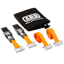 Arb 1x10 Dovetail Base Rack Ratchet Tie-down Straps Set W Storage Bag 440 Lbs