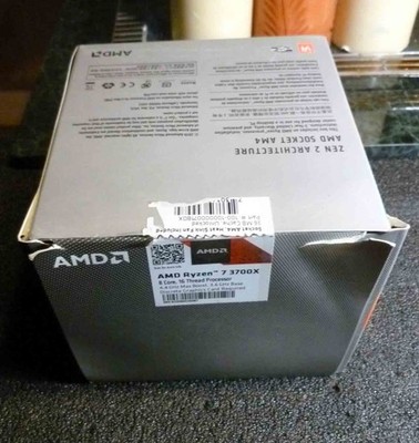 AMD Ryzen 7 3700X CPU + AMD RGB Cooler | 8-Core 16-Thread | 3.6
