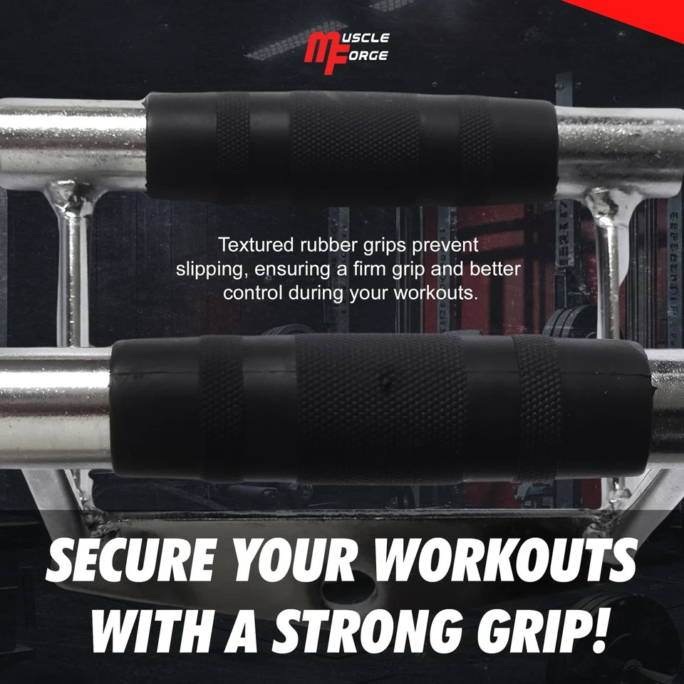 ® Double-D Kabelaufsatz Rudergriff für Seilzug Latzug Parallelgriff für Kabel... - Bild 3 von 4