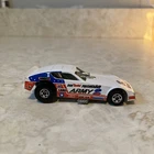 1977 Hot Wheels White Army Funny Car Don Snake Prudhomme Vintage Blackwalls