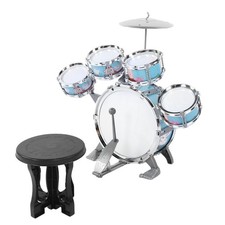Kids Set Cartoon Drums Kit Educational Child Musical Instrument Boys 