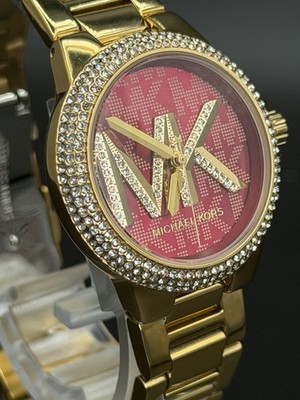 MICHAEL KORS Camille Gold-Tone Stainless Steel Ladies Watch MK7196