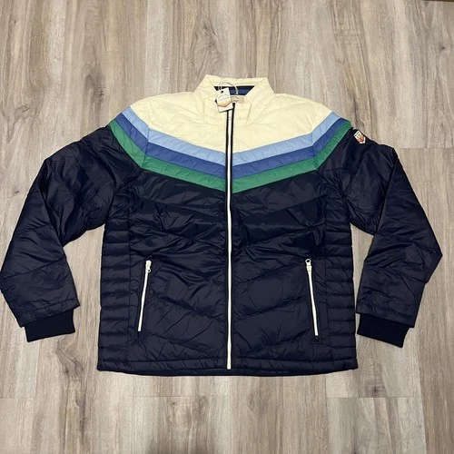 NWT Marine Layer Zurich Puffer Jacket Mens Size L LARGE ML x LF Lost Found NEW - product listing photo