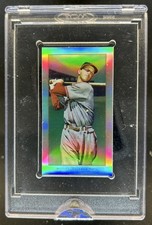 2009 Topps eTopps T206 Tribute Stan Musial Cycle Back #/749 Cardinals