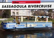 Disney Sassagoula Rivercruise Disney Transport Official Collector Cards - New