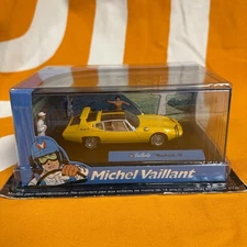 Vintage Michel Vaillant Mistral GT Die-Cast Model Car Diorama 1:43