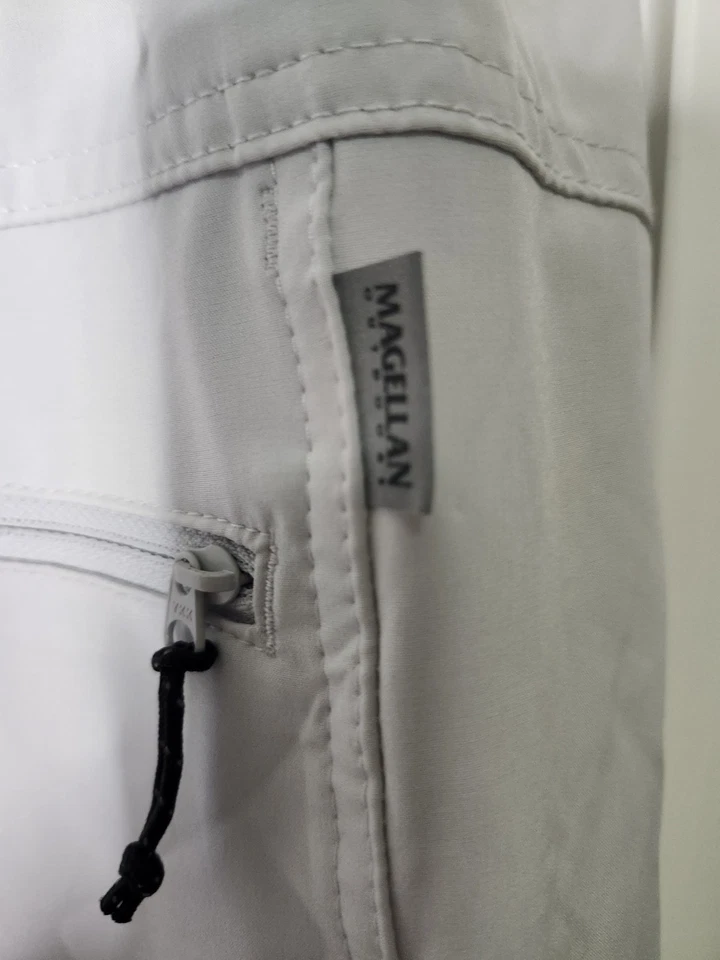 Magellan Outdoors 男式棕褐色/卡其色轻便防水驱鱼装备短裤尺寸 3XL — 第 4/4 张图片