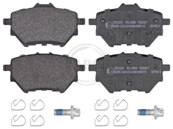 Bremsbelagsatz Scheibenbremse A.B.S. 35020 FüR Opel 308 CitroËN Peugeot SW SUV 2-image