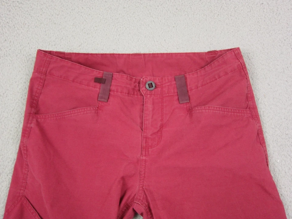 Patagonia Pants Womens 10 Red Escala Rock Canvas Casual Hiking Outdoor 82920 - Image 4 of 4