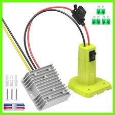 18V to 12V Step Down Converter for Ryobi Batteries with Safety Features