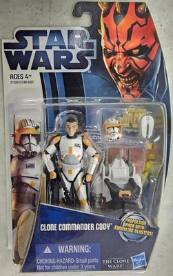 Star Wars Clone Wars Clone Commander Cody Propulsion Pack 2012 Figure CW7 MISB