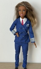 Barbie Airline Pilot African American 2016 Fashion Doll