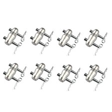 8 Pack F33 F34 Double Ended Conical Truss Coupler Pin with Clips for Stage  ...