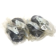 (Lot of 4) Stem Swivel Caster 4" Inch Wheel Diameter 1.25" Inch Tread 20TM33
