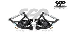 63-70 CHEVY C10 FRONT LOWER BLACK TUBULAR CONTROL ARMS USA MADE