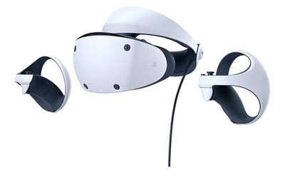 Sony PlayStation VR2 VR-Headset mit Sense Controllern 120 Hz 110° Weiß/Schwarz
