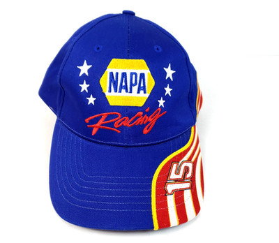 Napa Racing Adult Mens One Size Blue #15 Nascar Adjustable Cap Hat