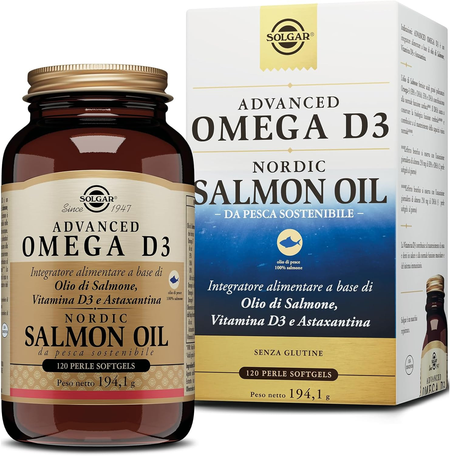 Advanced Omega D3 120 Perle Solgar: Benessere per Tutta la Famiglia