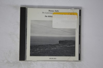 Thomas Tallis: the Lamentations of Jeremiah CD Hilliard Ensemble