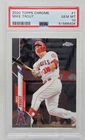 2020 Topps Chrome MIKE TROUT CARD PSA 10 GEM MINT