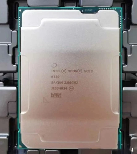 Intel Xeon Gold 6330 2.0GHz 28 Core 42MB 205W SRKHM LGA4189 Server CPU Processor