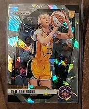 2024 Panini Prizm WNBA Cameron Brink CRACKED ICE RC #127 *Sparks