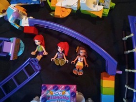 LEGO FRIENDS  41130 Roller Coaster/41320 Yogurt/3061 Cafe/Carnival Ride/Popcorn 