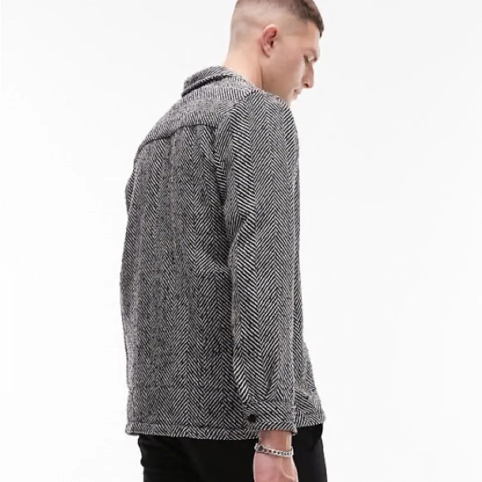 Cazadora de punto pesado Topshop talla XL Foto 2 de 4