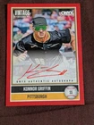 2026 Onyx Vintage Baseball Konnor Griffin Red Ink Auto Card #VA-KOGR /25