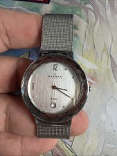 Skagen SKW2004 Women's Leonora Classic Silver Dial Stainless Steel Band Watch
