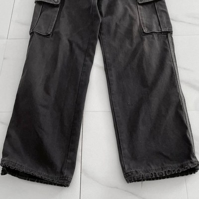 Rare ISSEY MIYAKE MEN 04SS Black 2-Way Cargo Pants Size L