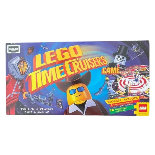 Rare LEGO Time Cruisers Game 1997 RoseArt 100% Complete Vintage Board Game CLEAN