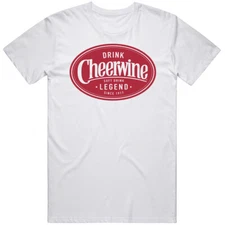 Cheerwine Soda Popular Cherry Flavored North Carolina Soft Drink Unisex Cotton T