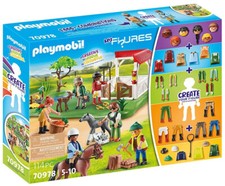 Playmobil Country Life Set 70978 Horse Ranch Create My Figures New Boxed