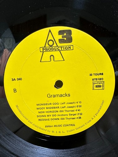 Gramacks - La Vie Disco LP VINYL VG+ COVER VG REGGAE CALYPSO CADENCE ZOUK COMPAS - Picture 4 of 4