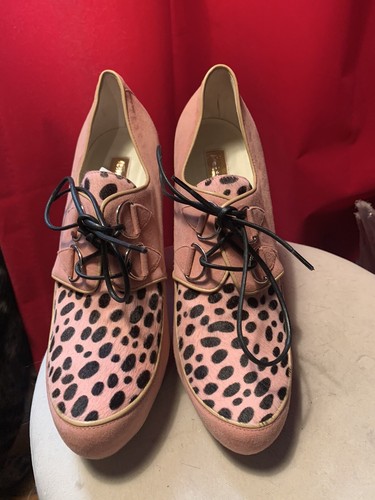pink leopard heels