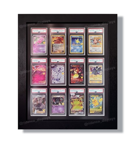 Ridanco PSA Card Display Frames, UV Protective, Made in UK, Graded Slab Wall CGC - Picture 73 of 117