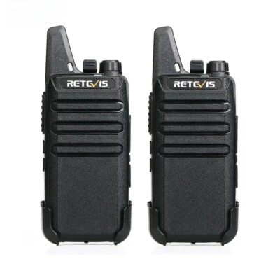 RT622 Mini-Walkie-Talkie, 2 Stück, VOX USB PMR 446 FRS, Zwei-Wege-Radios-Station