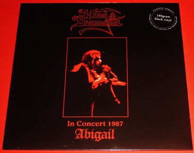 King Diamond: In Concert 1987 - Abigail LP Record 180-Gram Black Vinyl 2020 NEW