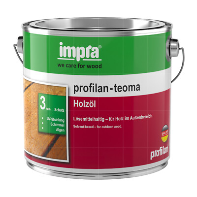 IMPRA Profilan Teoma 0.75 LTR Holzöl Holzpflegeöl Möbelöl Hartholzöl Holzschutz
