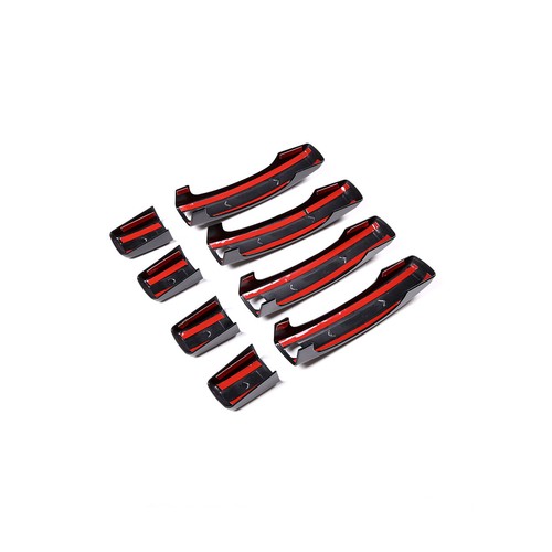 Guarnizione maniglia porta foro smart nero lucido per Land Rover Discovery 4 LR4 2010-16 - Foto 11 di 11