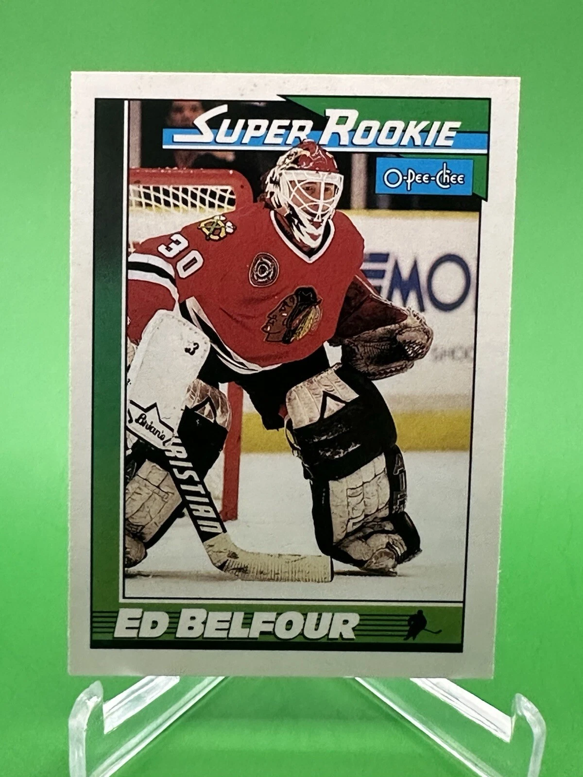 Ed Belfour trading card