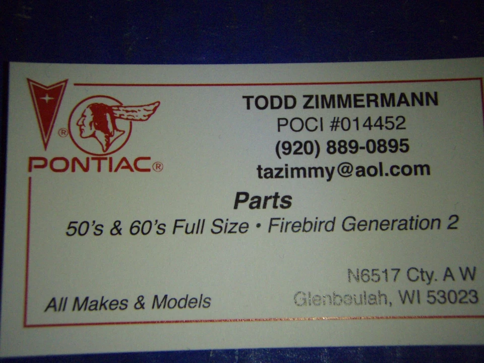 59 1960 1961 Pontiac Cadillac 60 61 1962 63 64 1965 66 67 68 1961 1963 Foto 3 de 3