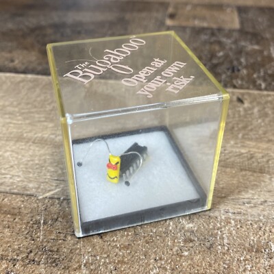 The Bugaboo 1987 Computer Bug Box Block Case Decoration ''Open at your own risk''