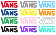 Vans Die Cut All Weather Sticker/Decal Multiple Sizes and Colors OG