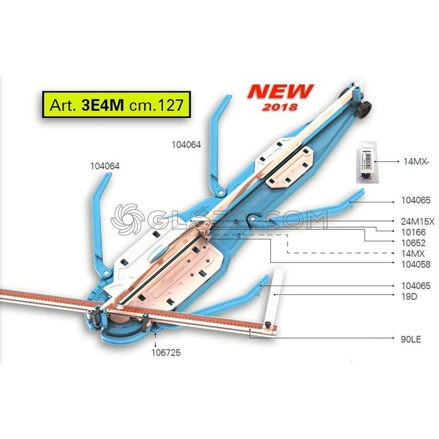 Spare Parts and Accessoires for Tile Cutter Sigma 3e4k (ex 3e2k) for