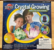 SCIENCE BY ME CRYSTAL GROWING KIT AGES 10 NEW SEALED BOX MAKE YOUR OWN CRYSTALS